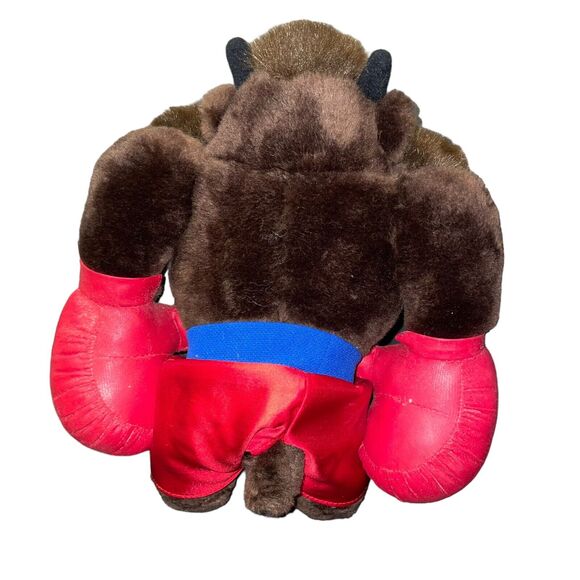 Vintage Plush Tazmanian Devil Warner Bros Boxing Glove Bedroom Decor Gift 11" - Picture 12 of 13